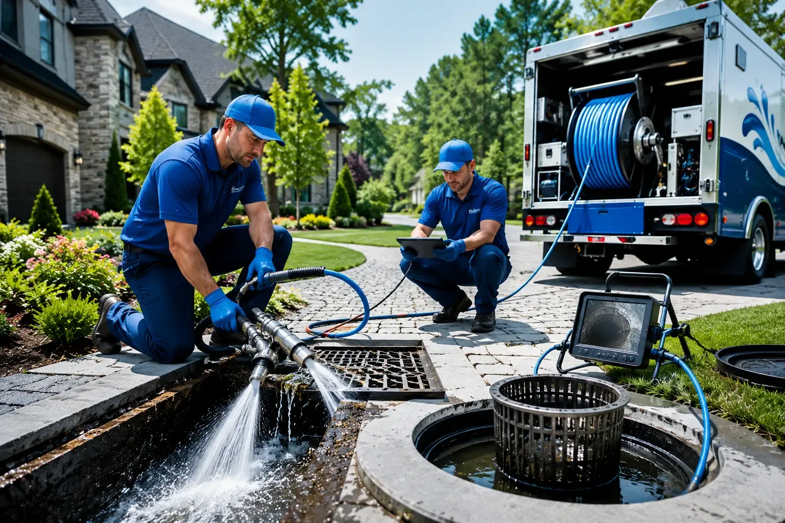 Local outdoor drain cleaning professionals in New Washington, OH